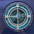 Blue Gear Clock