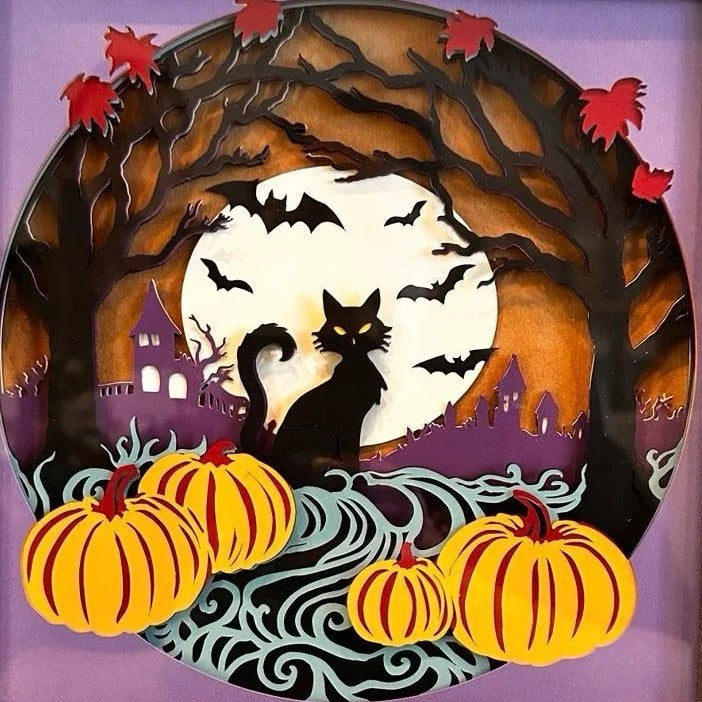 Cat and the Moon