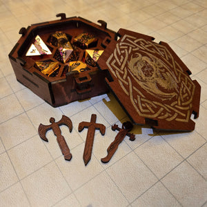 Hexagon Dice Box