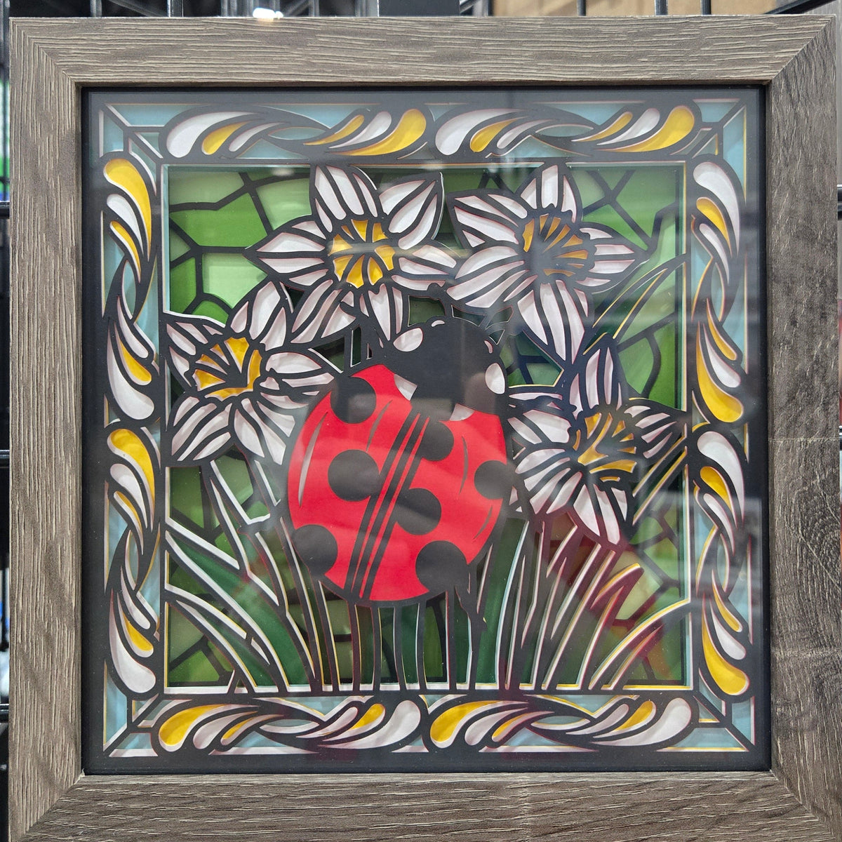 Ladybug Shadowbox