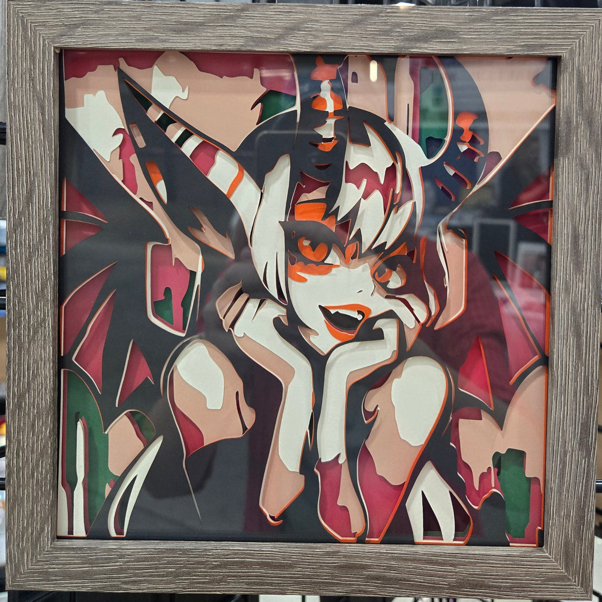 Cute Demon Shadowbox
