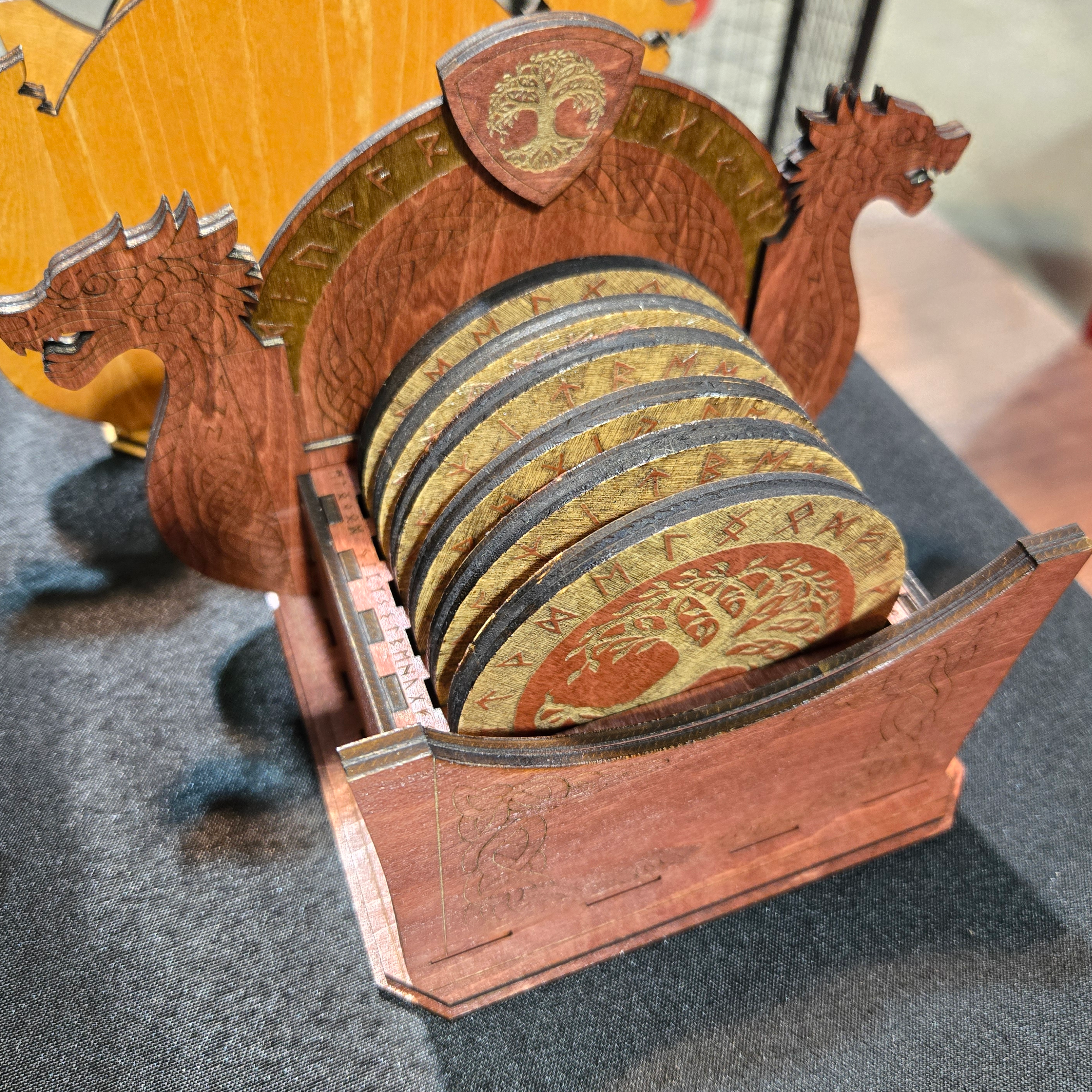Viking Coaster Set