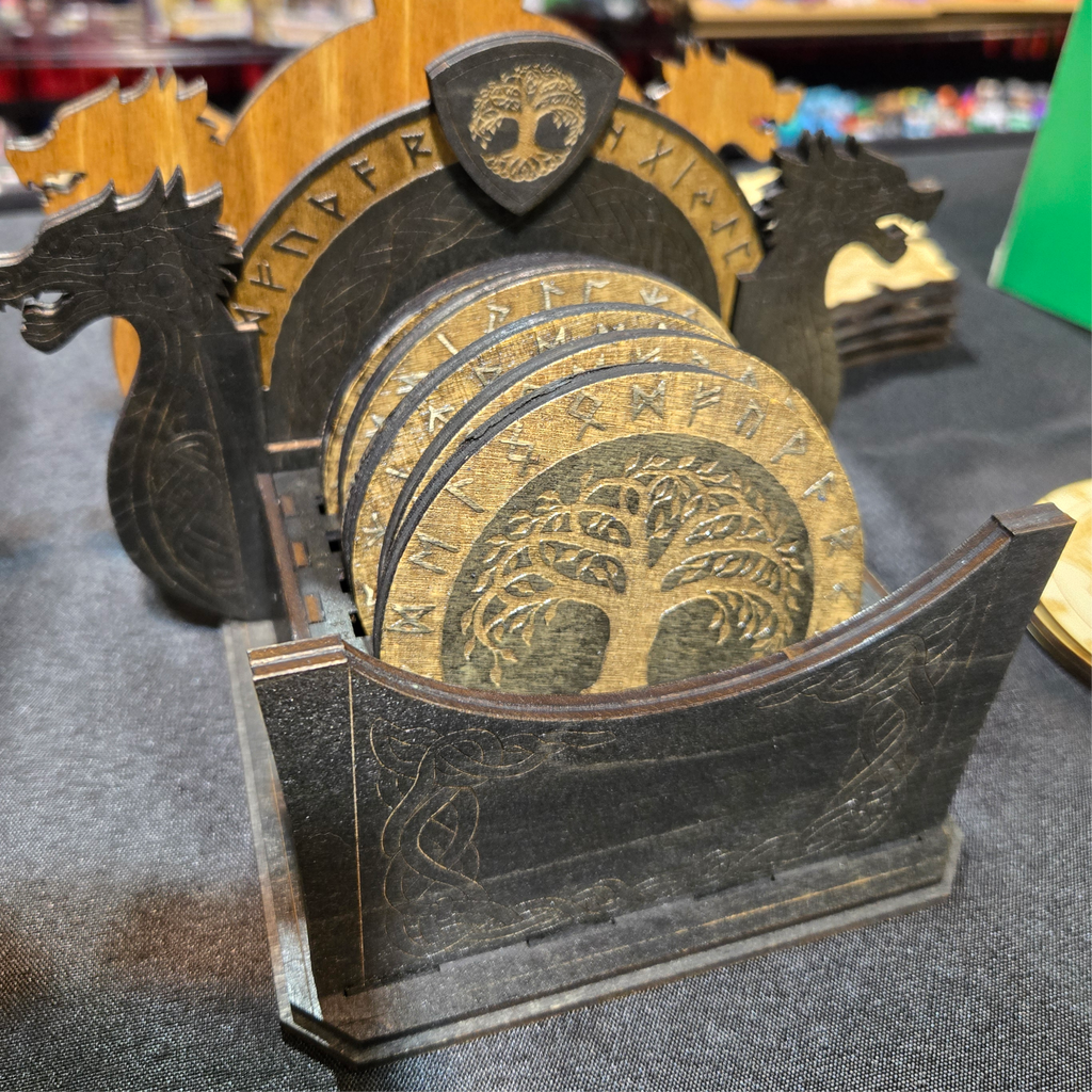 Viking Coaster Set