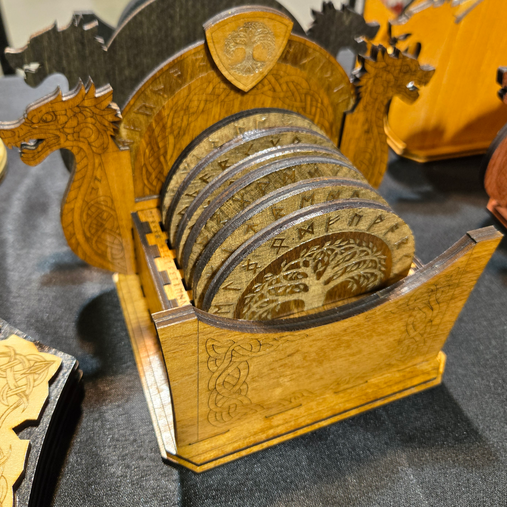 Viking Coaster Set