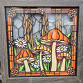 Autumn Mushrooms Shadowbox