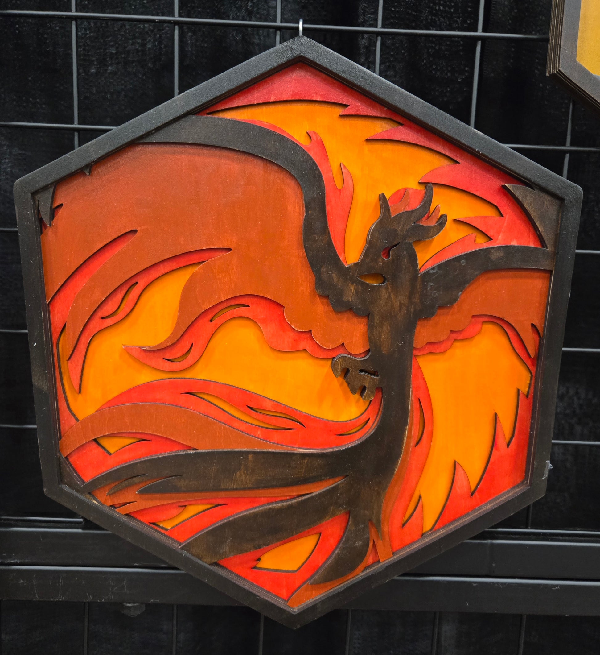 D20 Wall hanging Phoenix