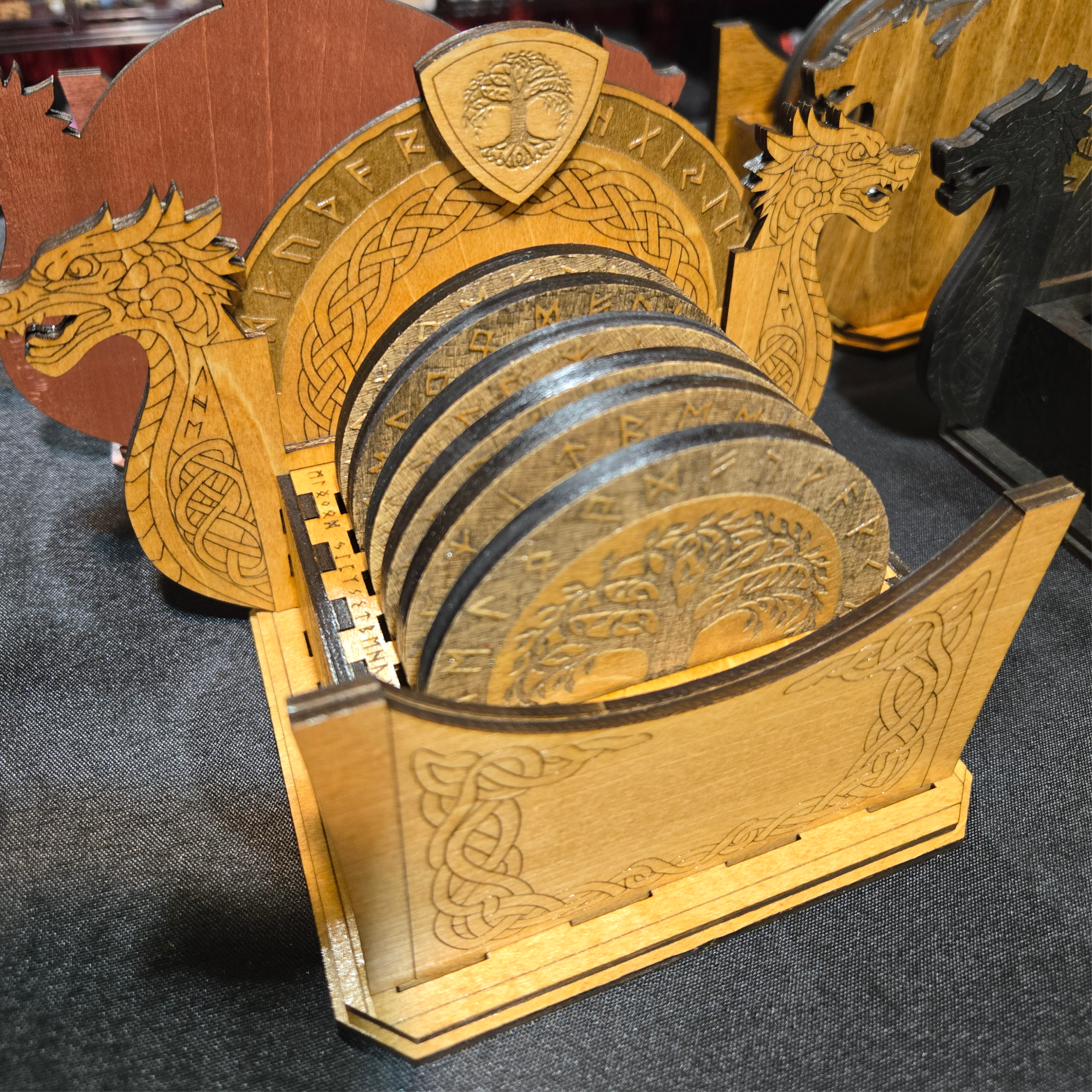 Viking Coaster Set